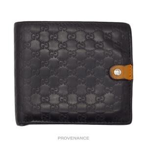 🔴 Gucci GG MicroGuccissima Bifold Wallet - Patchwork Leather